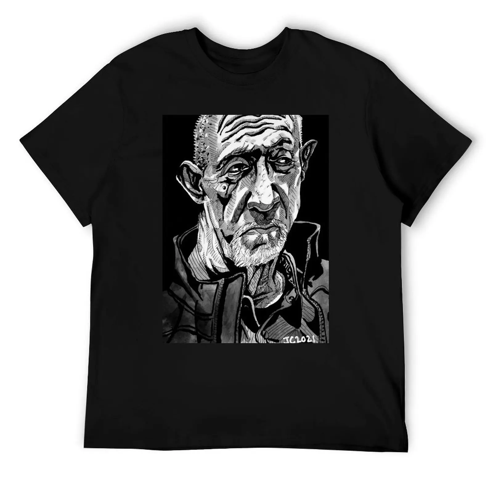 

Mike Ehrmantraut No Half Measures portrait (original) T-Shirt t shirt man designer cotton t shirts man 100% T-Shirt