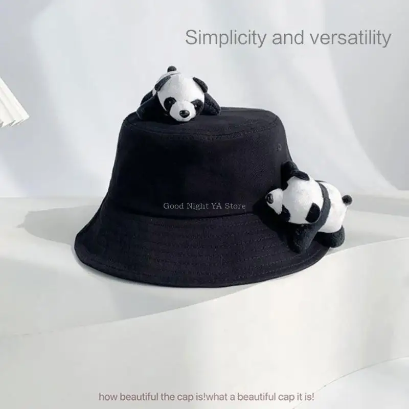 

Pandas Fisherman Hat Pandas Hat Bowlers Hat Pandas Bucket Hat Pandas Cloches Hat
