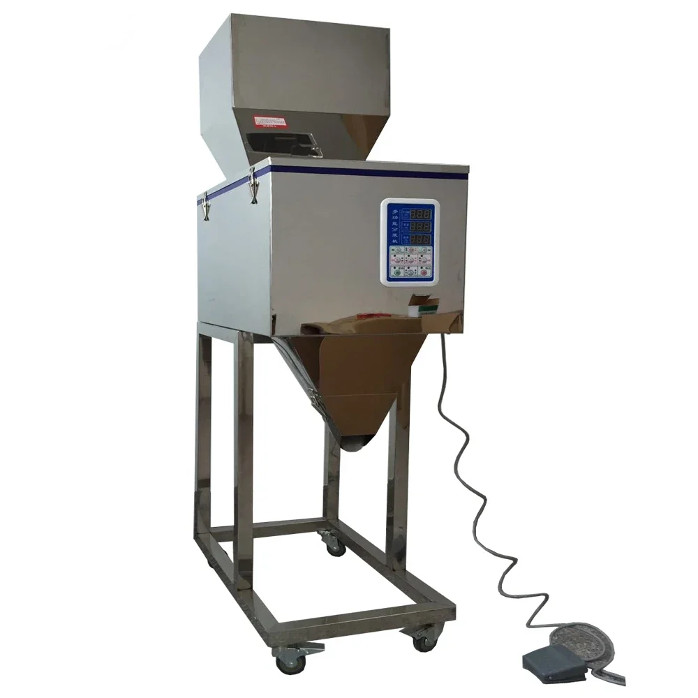 

10-3000g powder granules weighing filling machine cats and dogs fish food grains weighing fillers