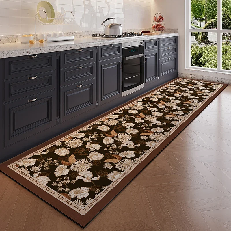 VIKAMA Vintage Floral Długi Dy – Home Bathroom Decor recenzja i cena