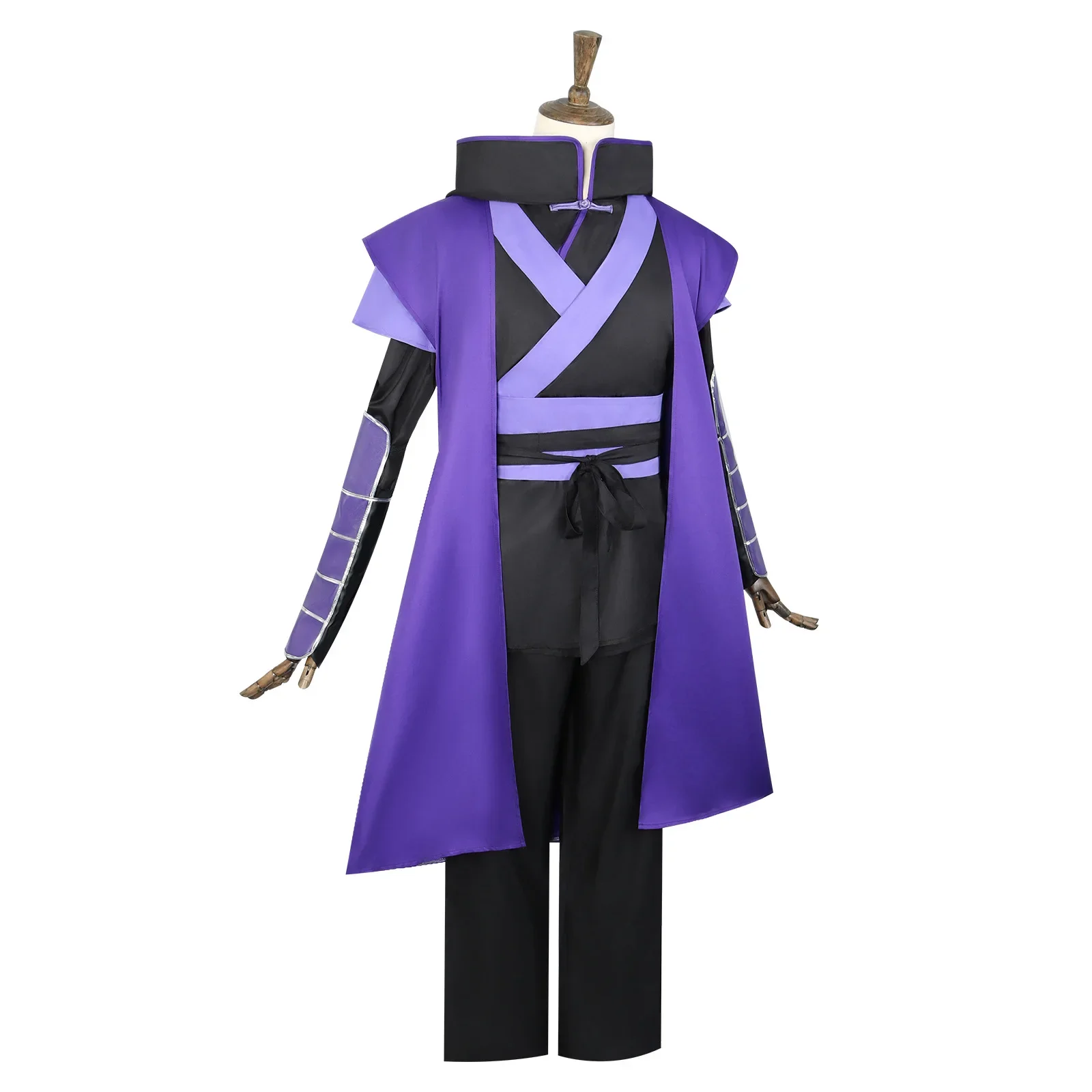 Anime Killer Seven Scissor Seven Costume Cosplay Abiti viola e neri Halloween Natale Carnevale Gioco di ruolo Uniforme per uomo