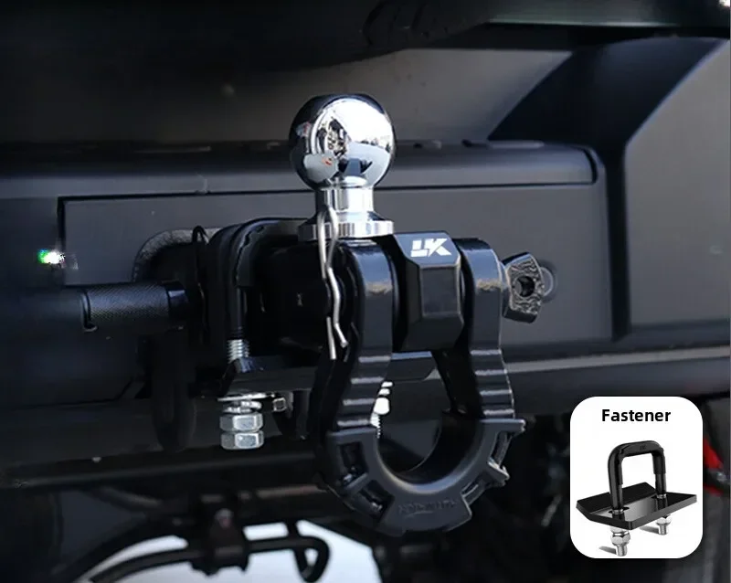 

Trailer Hook RV Modified Traction Hook Forged Reinforced Square Mouth Solid Ball Head Trailer Arm Rogue Hook