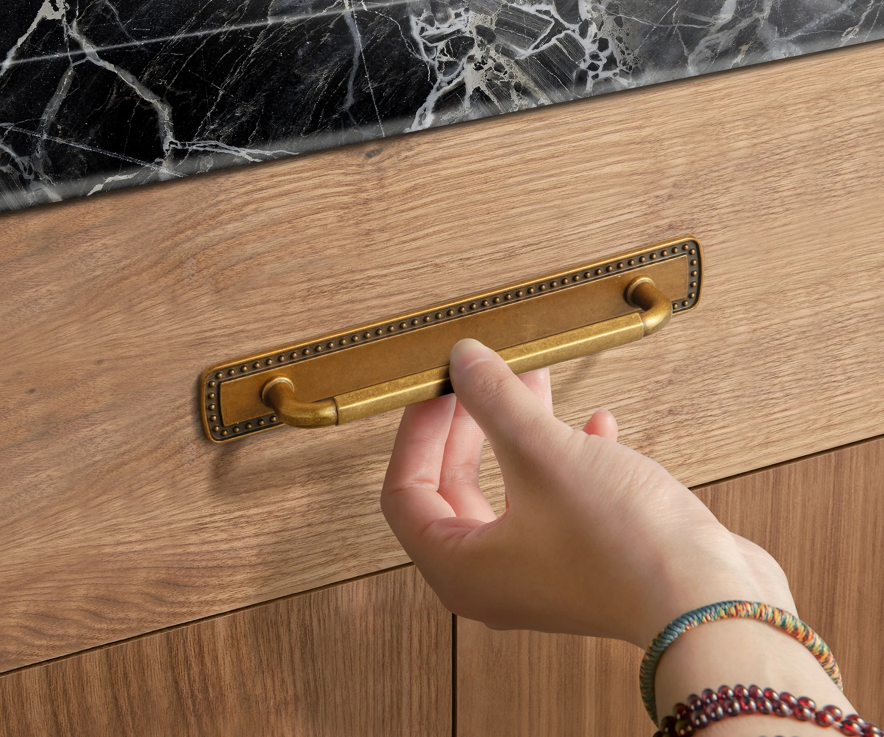 Goo-Ki Set di 2 Maniglie per M - Furniture Hardware With Backplate recensione e prezzo
