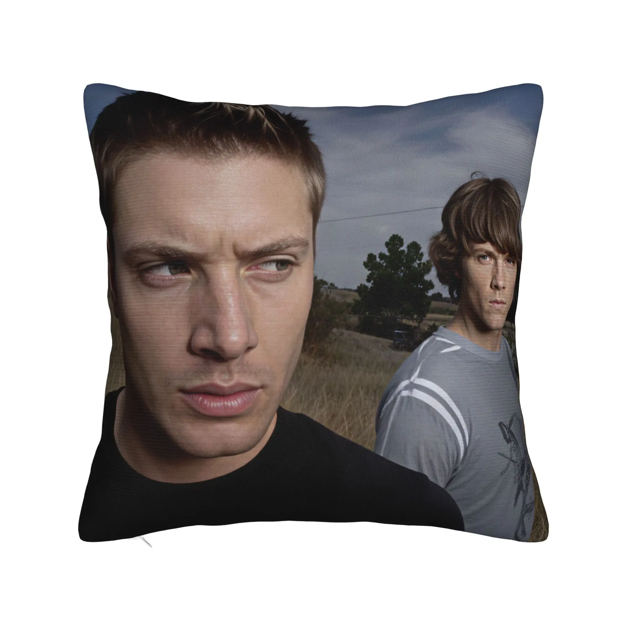 Supernatural Mugshot Dean & Sam (10) Pillow Case  Graphic Pillow Cover Fashion Pillowcases For Sofa Car Home Decor