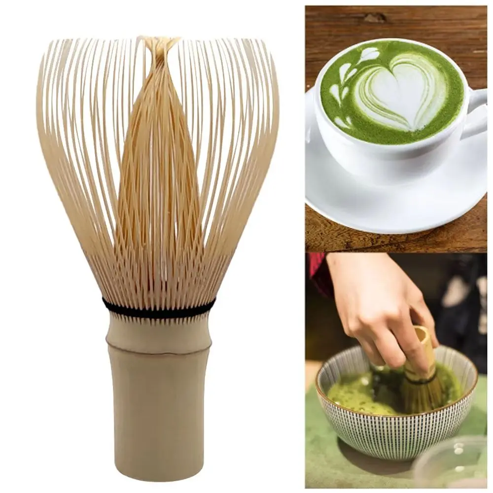 Traditional Bamboo Matcha Whisk Multifunctional Japanese Tea Set Chasen Reusable Matcha Brush Teaware