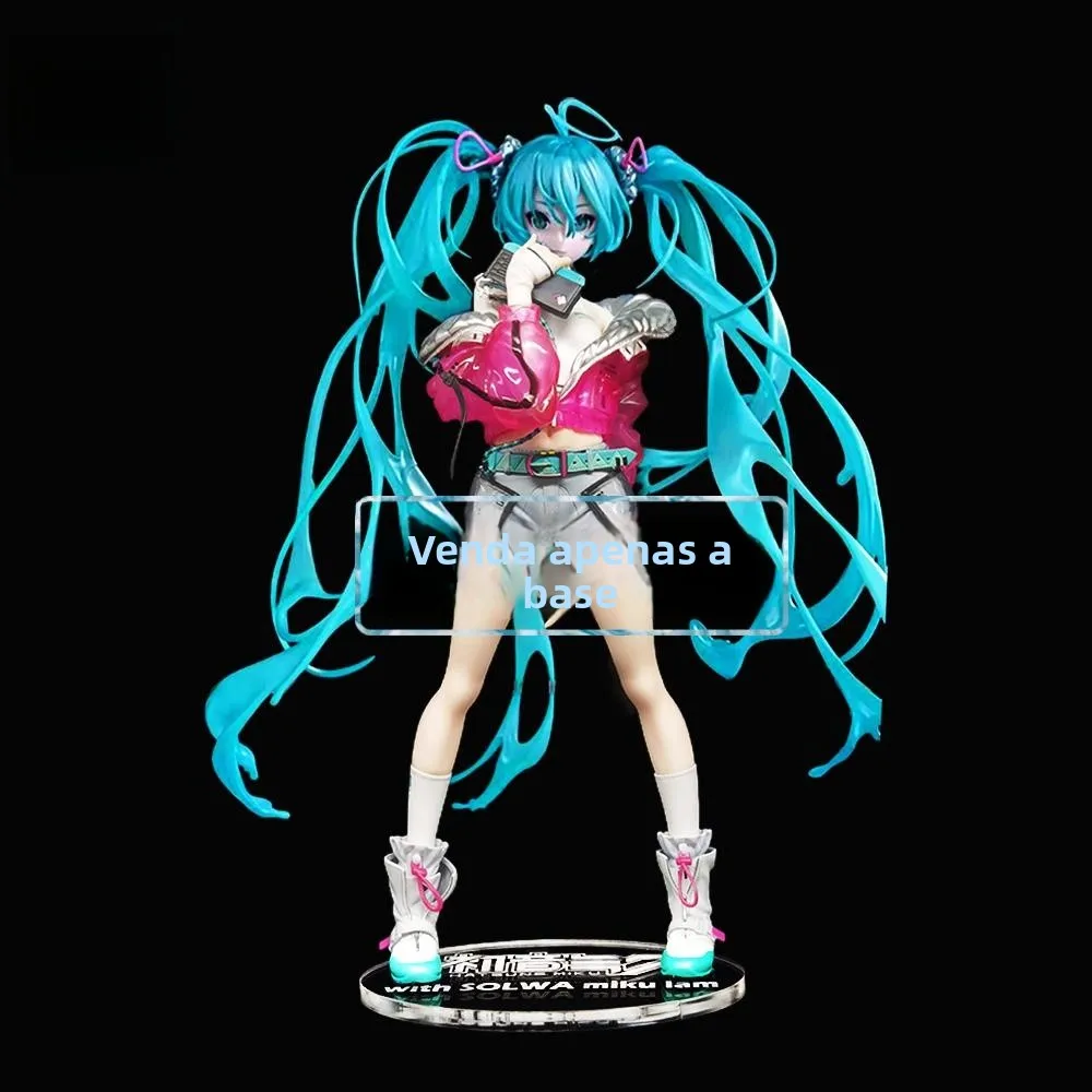 フィギュアディスプレイ用アクリル製ベーススタンド-gsc-ミハユ-初音未来-ボーカロイド-スタティックアニメフィギュアベースプラットフォームに最適