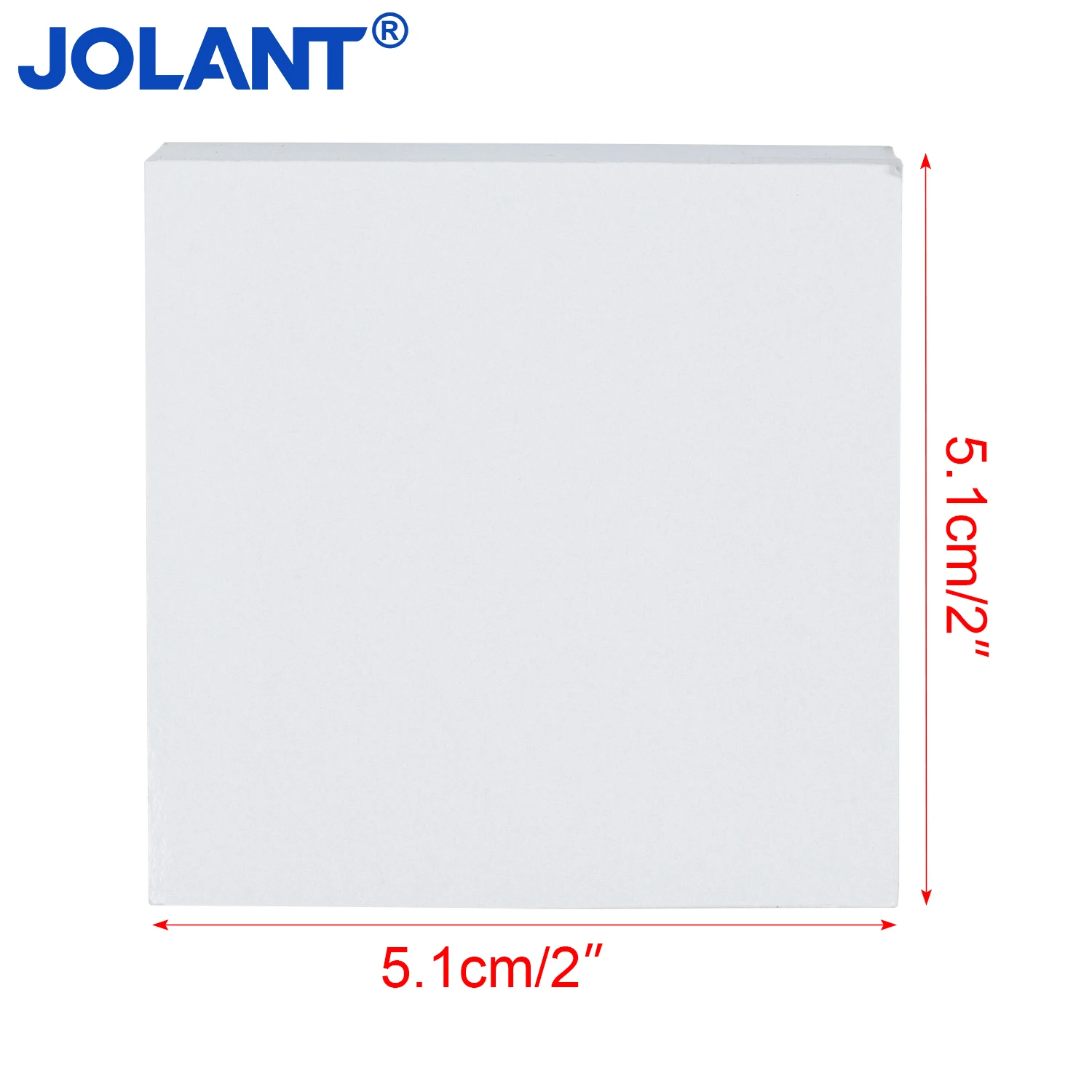 2x2‘’ 50 Sheets JOLANT Dental Mixing Pad Thickening White Cementing Paper Laboratory Cement Powder Mixing Paper Consumables