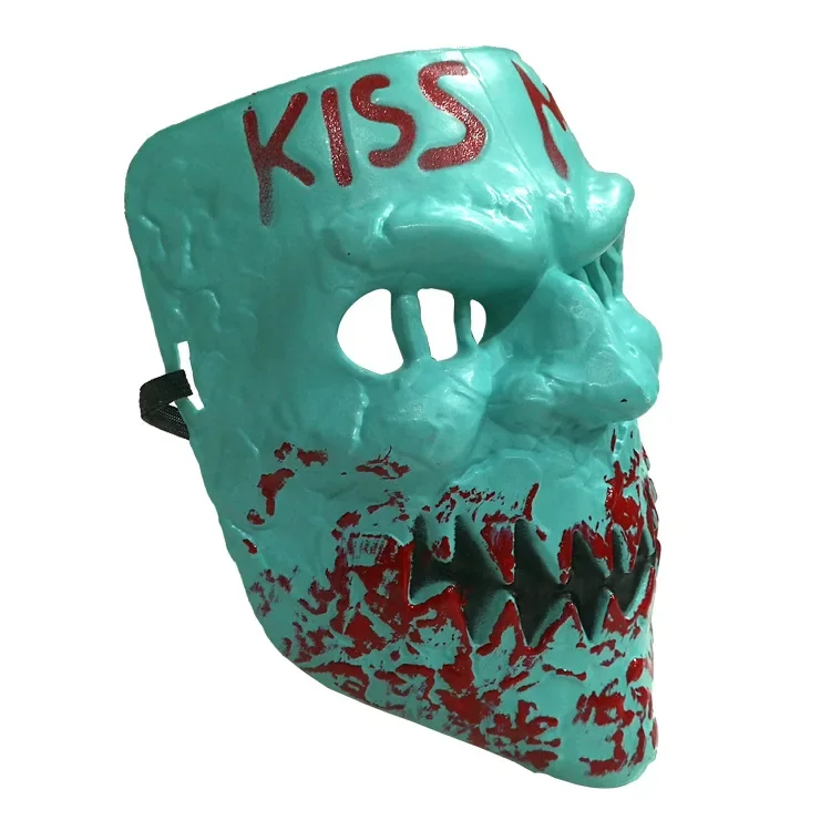 Graffiti töten mich Maske Smiley-Maske menschliche Entfernung Plan Maske alte Männer und Frauen küssen mich Maske Halloween-Maske Voll gesicht Cosplay-Maske – Detail 33