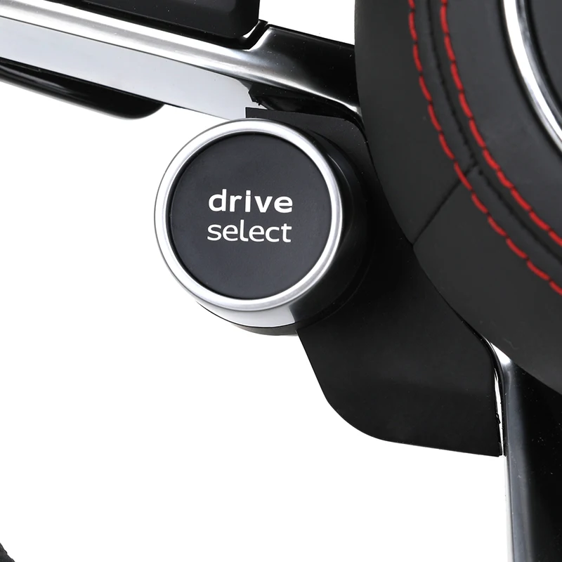 Zdjęcie 4: Kierownica R8 Volante z przyciskiem Start, w pełni perforowana skóra, do Audi A3 A4 A5 A6 B8 B9 Q3 Q5 TT TTRS RS3 RS4 S3 S4 S5 8V