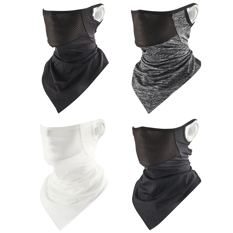 

Men Hiking Cycling Full Face Mask Bandana Breathable Bicycle Mask Half Face Mask