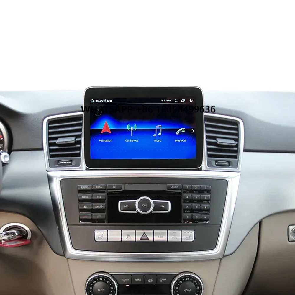 

CKSD 8,4-дюймовая система Android 13, авто GPS Navi, стерео, IPS, сенсорный экран, Dsp, автомобильное аудио для Mercedes ML GL NTG4.5 W166 2013-2015