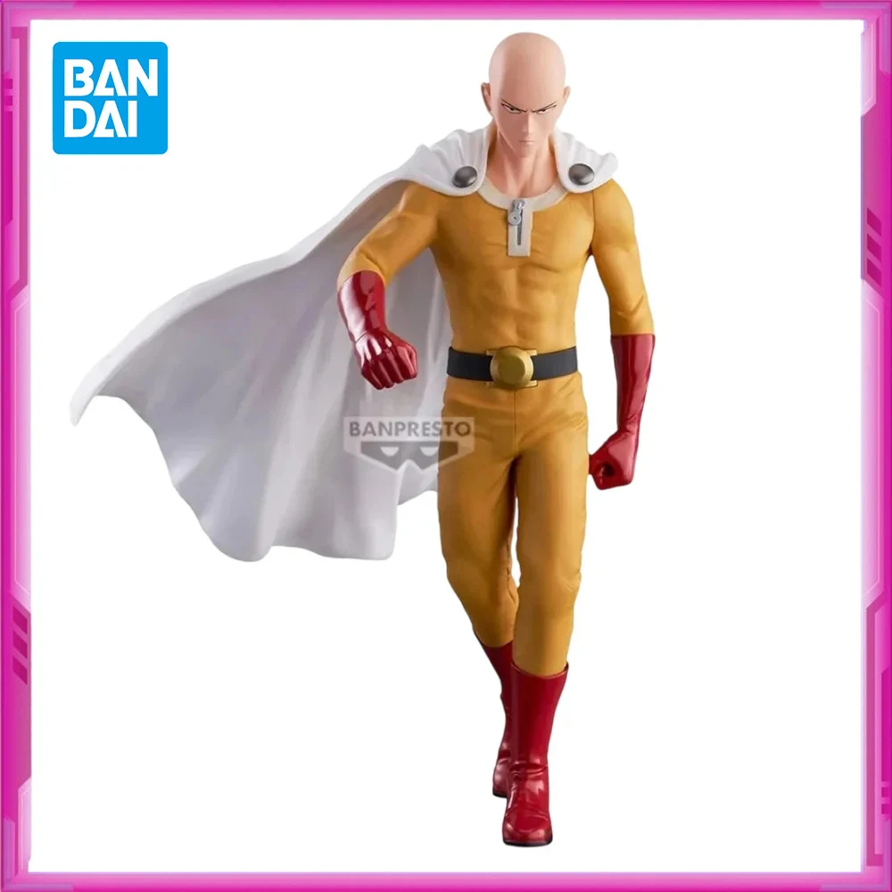 Оригинальный BANDAI BANPRESTO Grandista ONE PUNCH-MAN Сайтама ПВХ аниме фигурки экшн-фигурки модель игрушки