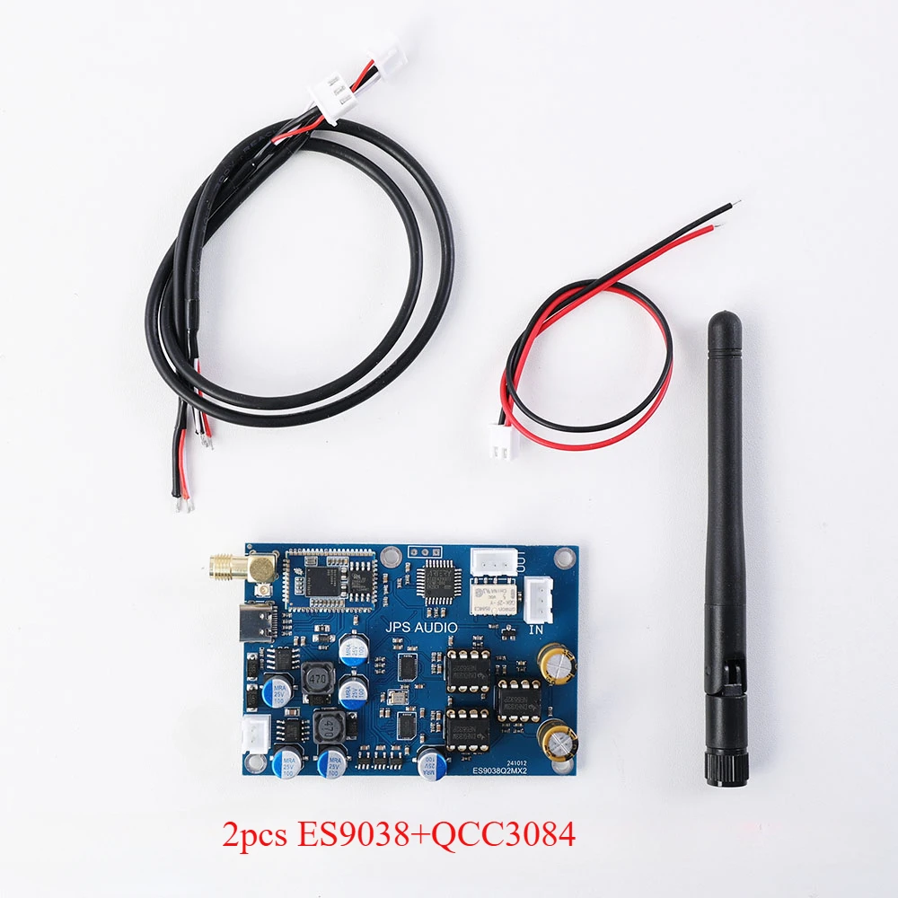 QCC3084 Bluetooth 5.4 réception sans fil double ES9038 carte de décodage DAC NE5532 double OP AMP prise en charge LDAC/APTX
