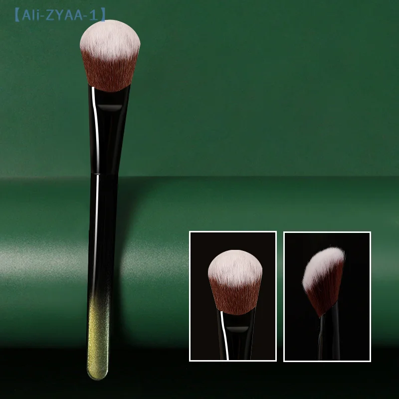 【ZYAA-1】 Pennello per fard tipo inclinato per guance Fard in polvere portatile Contorno viso Trucco Strumento cosmetico per donne Ragazze Principianti