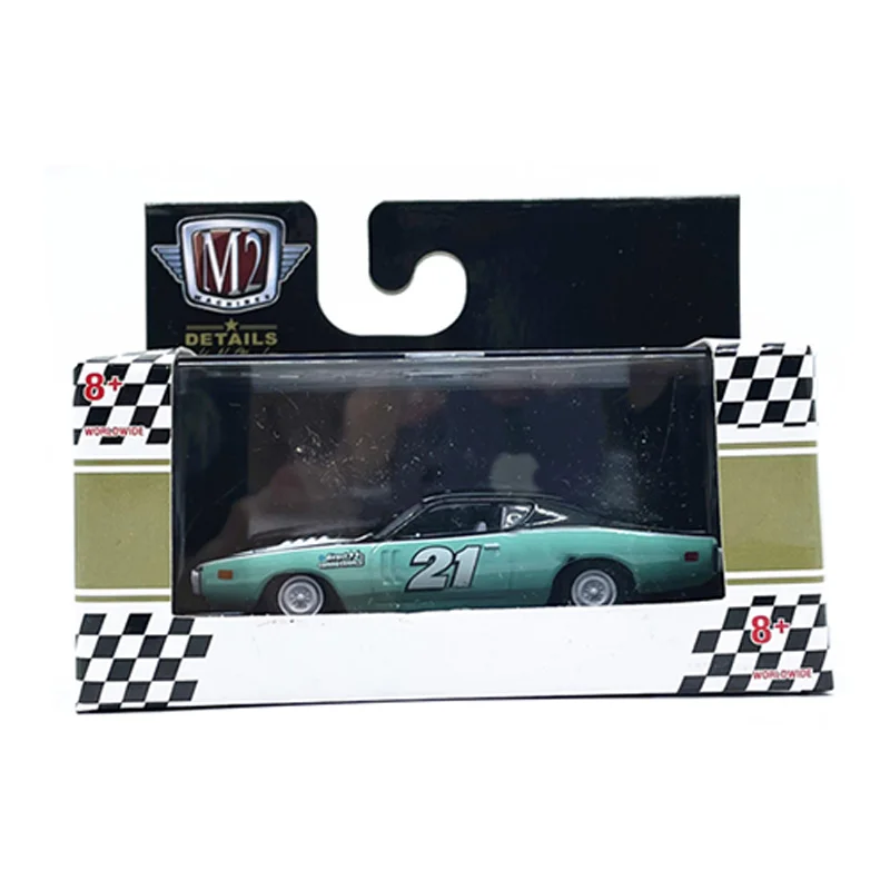 1:64M2 Car Model 1971 Charger RT HEMI Replica Alloy Car Model Collection Gift Brand New with Packaging