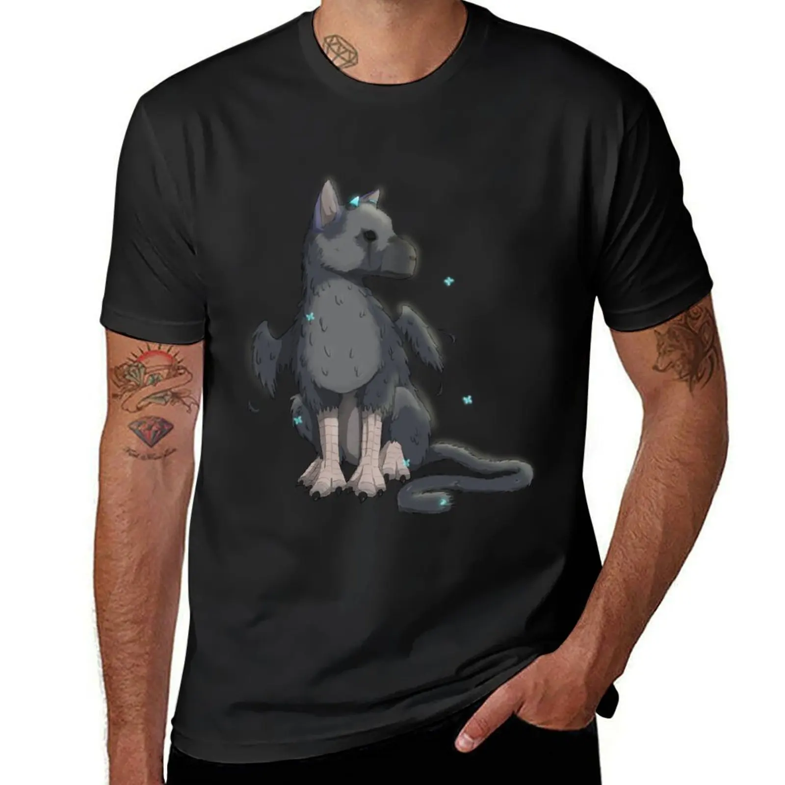 Trico - The Last Guardian T-Shirt blacks summer tops clothes for men