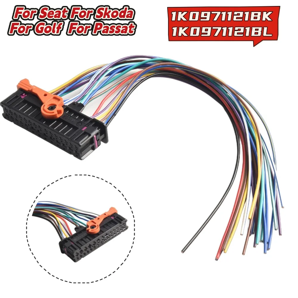 Left Right Door Cable Wiring Harness Plug For Skoda For Fabia For Superb 51277171 1510010 57306 1K0971120BL Car Repair Kit