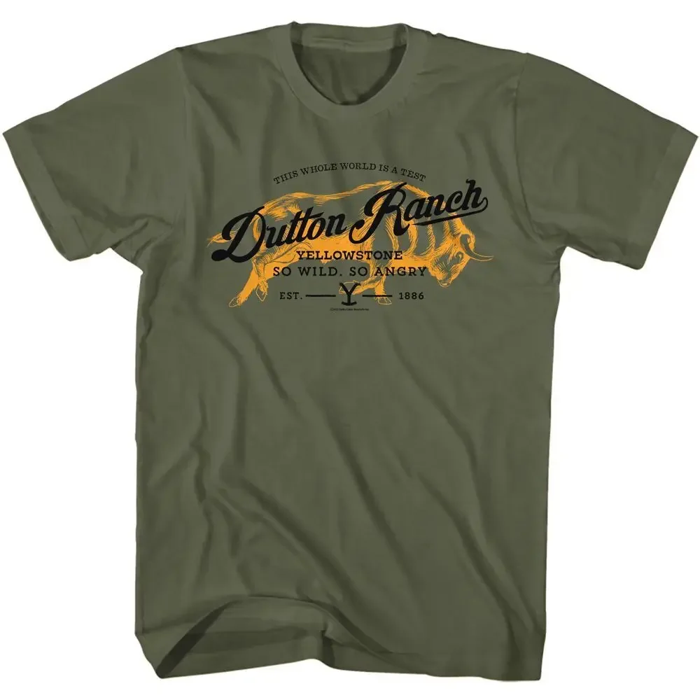 Yellowstone Dutton Ranch Buffalo Tv T Shirt