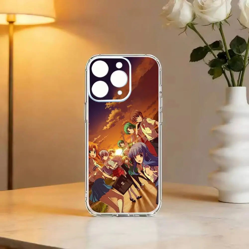 Suspense H-Higurashi When They C-Cry  Phone Case Transparent Soft Case For iPhone 14 16 15 17 13 12 11 Pro Max Plus view 2