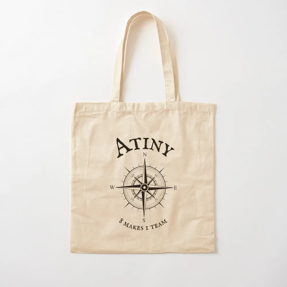 Atiny Compass Tote Bag the tote bag Women's shopper Canvas stote bag