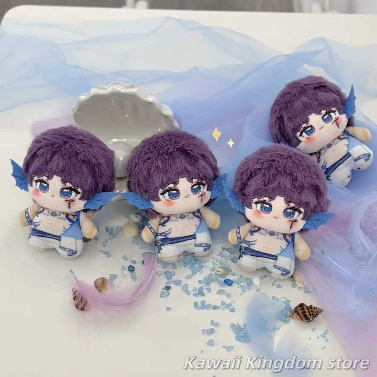 

Love and Deepspace Rafayel Anime Game Doll Plush Doll Starfish Body Pendant Cosplay Anime Keychain Toy 10cm
