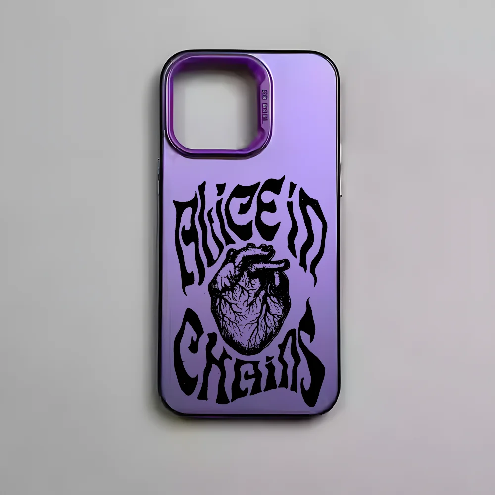 테크노 스파크 고 30C 20 10 7 포바 6 카몬 40 30 아이텔 P36 A48 S23 프로 4G 5G용 A-앨리스 인 C-체인즈 랩 폰 케이스 (무광택 후면 커버)