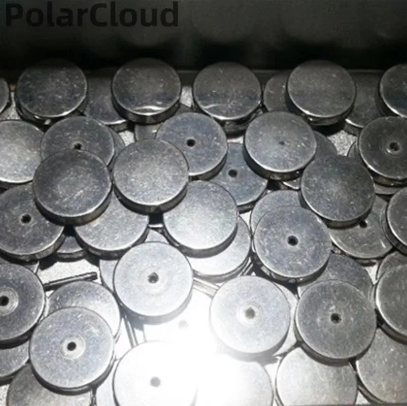 Stainless Steel Round Shape Dry Electrode Accessories for EEG Device Brainwave Sensor Headset TGAM Chip BMD101 Module 100PCS