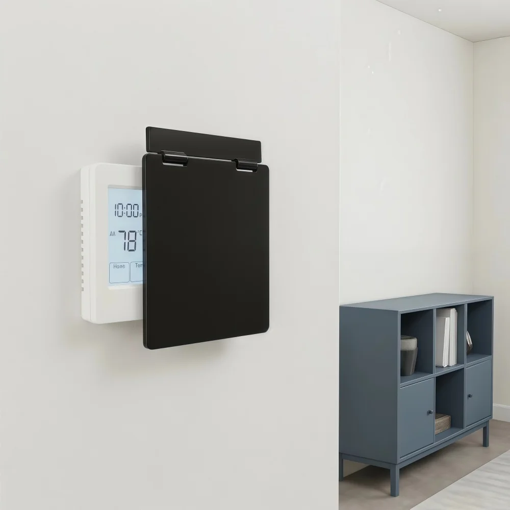 1PC Air Conditioning Switch Panel Protection Cove Panel Anti-Touch Waterproof Shielding Cover Punch-Free Splash-proof Box ﻿