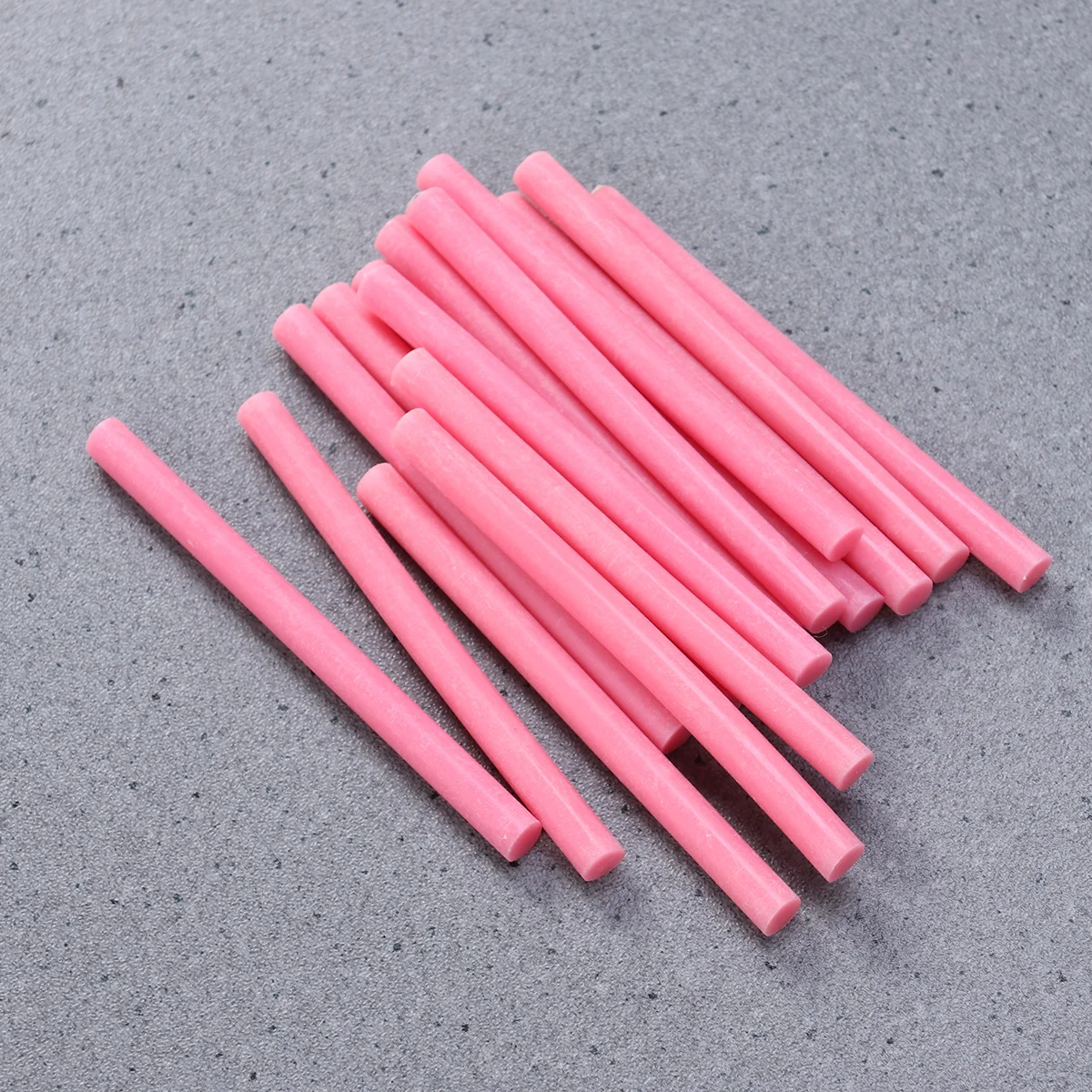 

20Pcs Hot Melt Glue Sticks Safe Non Toxic Easy Melting Glue Strips for Crafts Models Decorations Office Supplies Pink