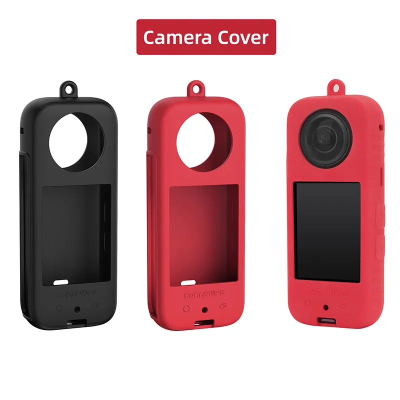 For Insta360 One X3 Panoramic Cameras Silicone Cover Anti-drop Shock-resistant Scratch-resistant Protetive Sleeve Accessories