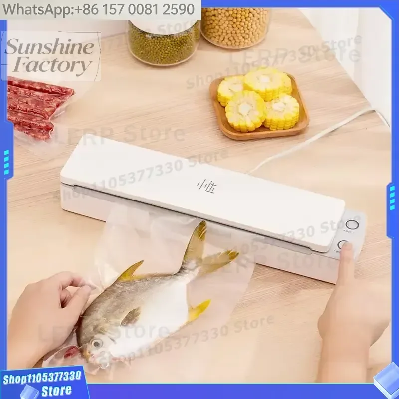 220V Automatic Household Food Vacuum Sealing Packaging Sealing Storage New Xiaoda Vacuum Smart