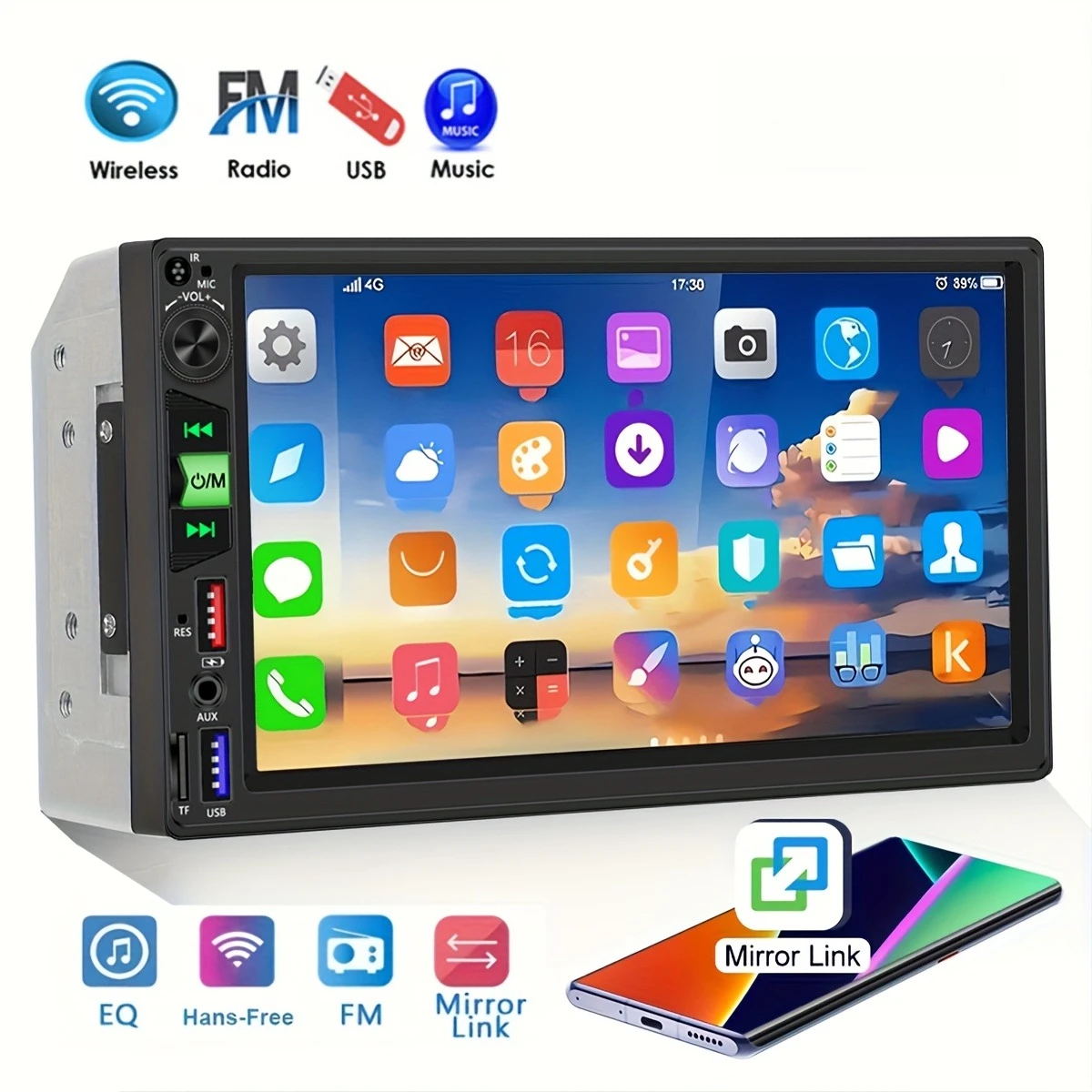 2 Din 7In Car Radio… - image