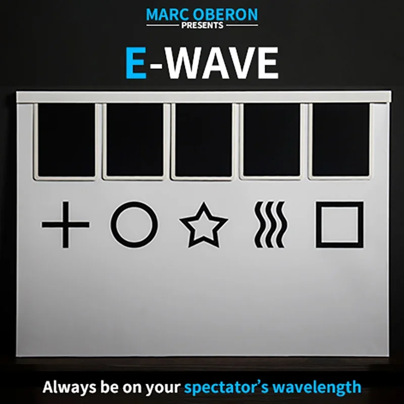 

E WAVE (Gimmick and Online instructions) Magic Tricks ESP Prediction Magia Close Up Stage Illusions Gimmicks Mentalism Props