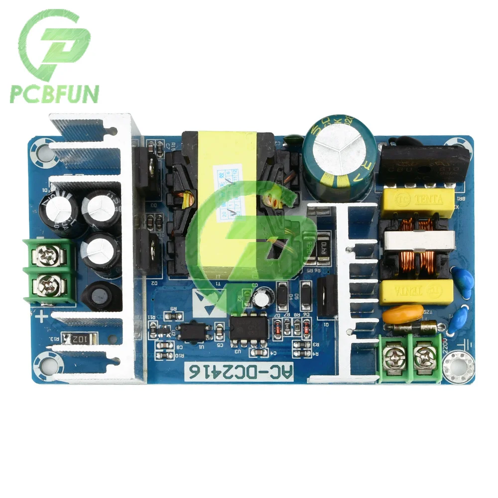 AC-DC 24V 6A 150W Switching Power Supply Module Overvoltage Overcurrent Short Circuit Protection Functions