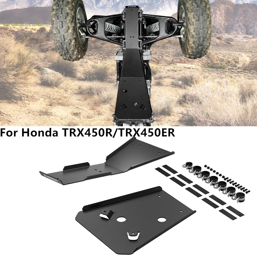 Для Honda TRX450R 2006-2009 TRX450ER 06-14 рама двигателя защитная пластина ATV часть защитная крышка шасси 50360-HP1-600