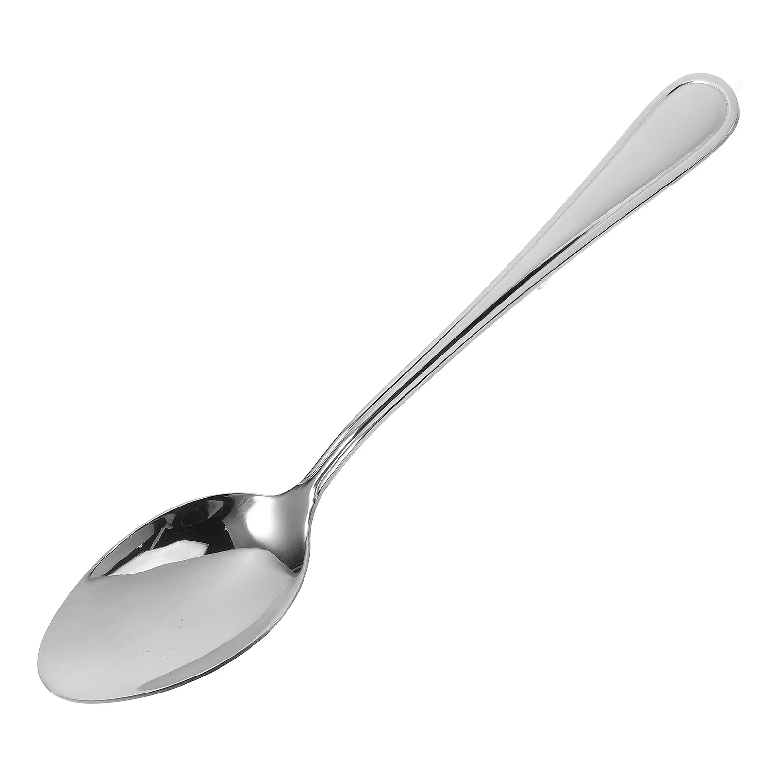 

1pcs Large Stainless Steel Soup Spoon Ergonomic Dishwasher Safe Kitchen Serving Utensil Buffet Restaurant Tool Serving Spoons