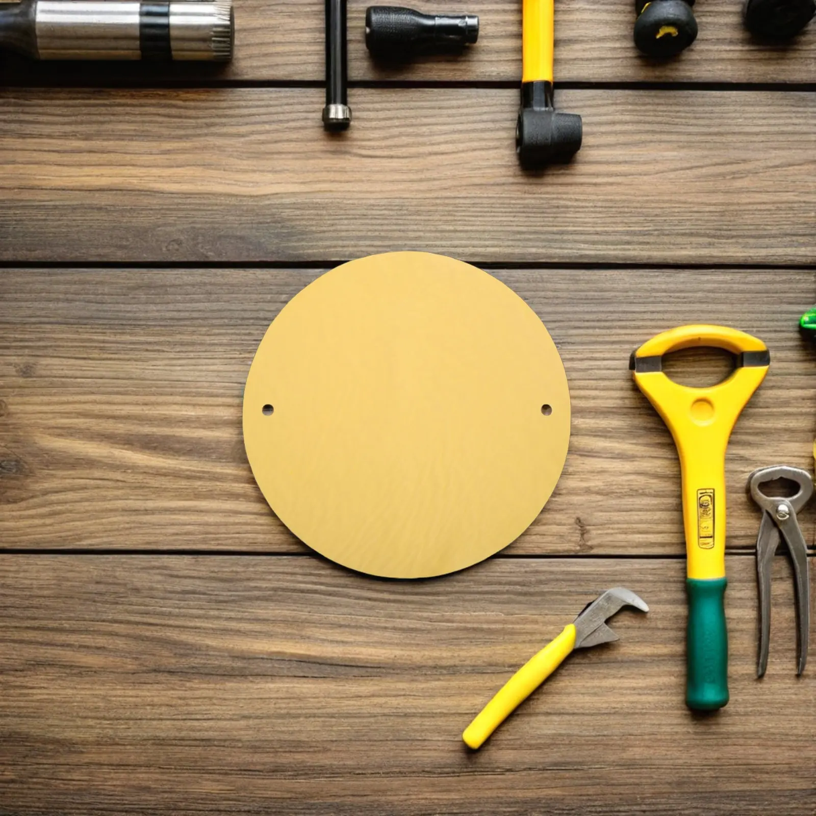 

Набор из 5 ковриков для гончарного круга, 30 см, круглые, впитывающие глину, для формовки и обрезки, с двумя отверстиями, инструмент для гончарных работ