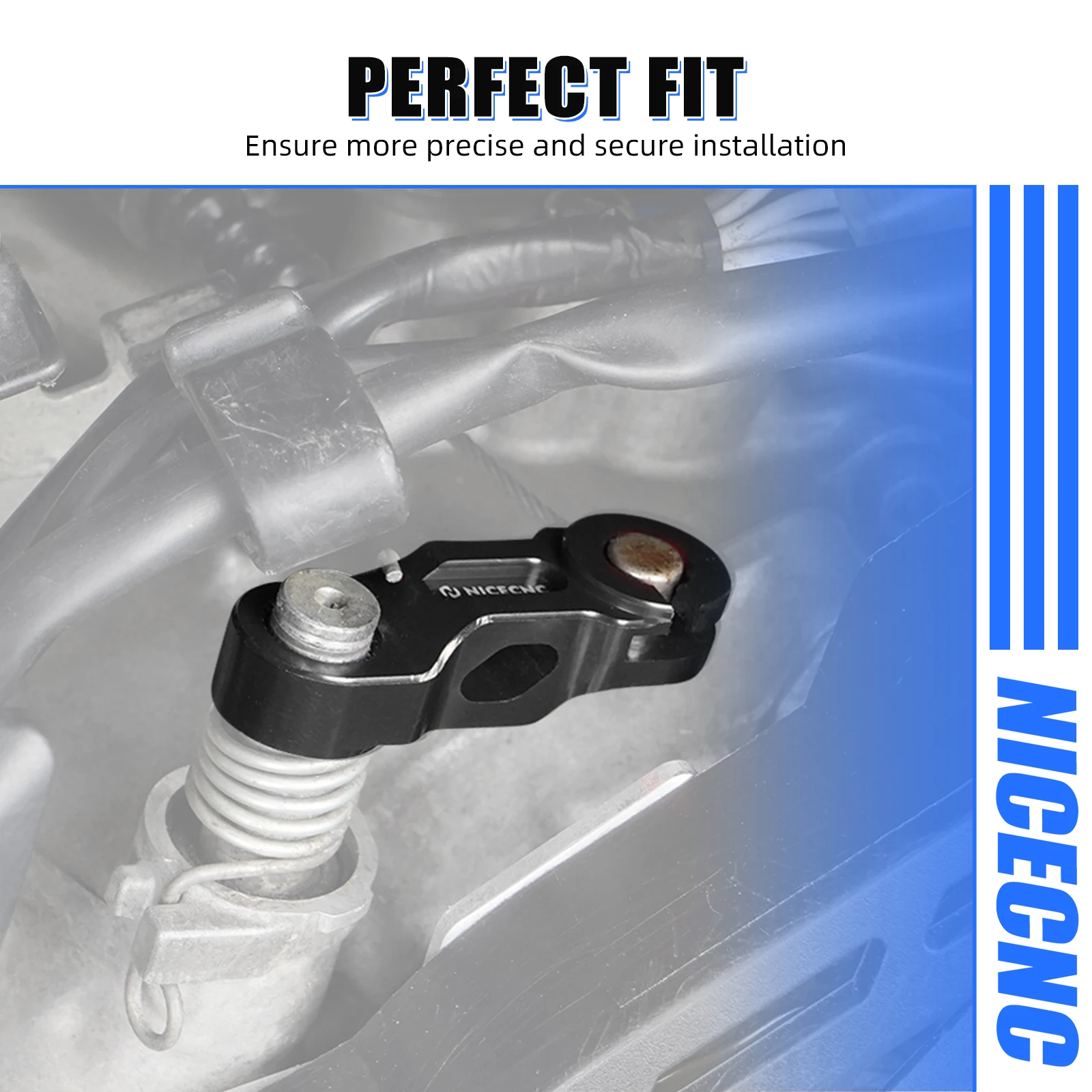 

For YAMAHA YFZ450R Pull Clutch Cable Arm Clamp Holder Bracket ATV YFZ450R 2009-2023 2010 2011 2012 2013 2014
