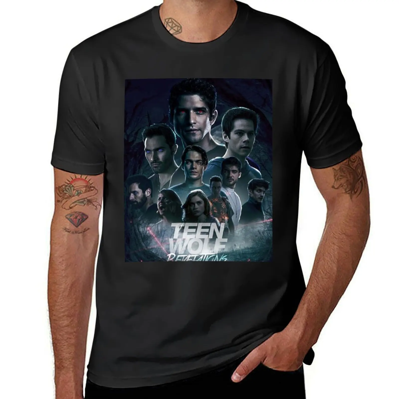 Teen Wolf Revelations T-Shirt oversizeds customs customs design your own heavyweights mens tall t shirts