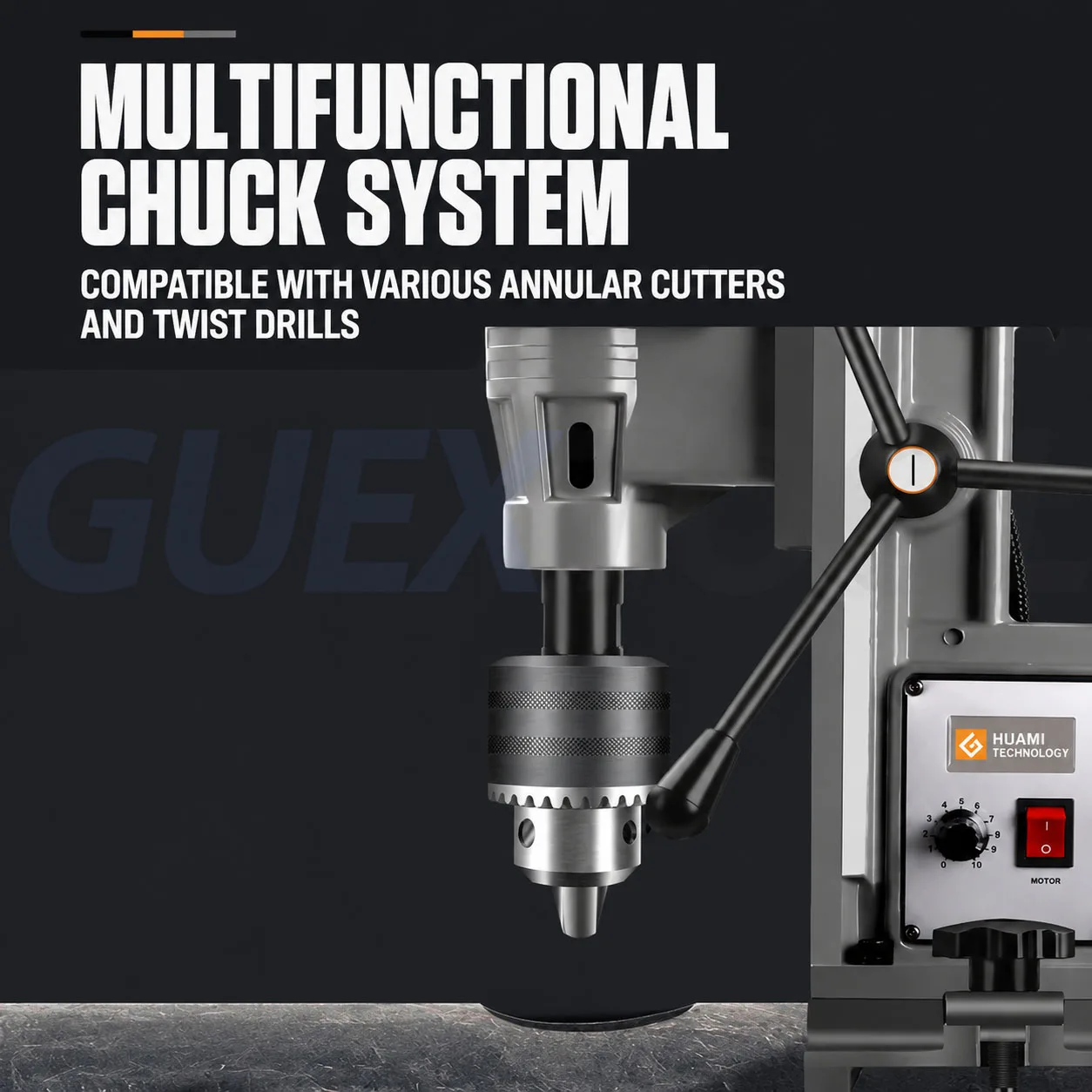 LY 165mm 219mm Drilling Rig Machines Multifunctional for Fire Pipeline Engineering Steel Structure with Adjustable Speed