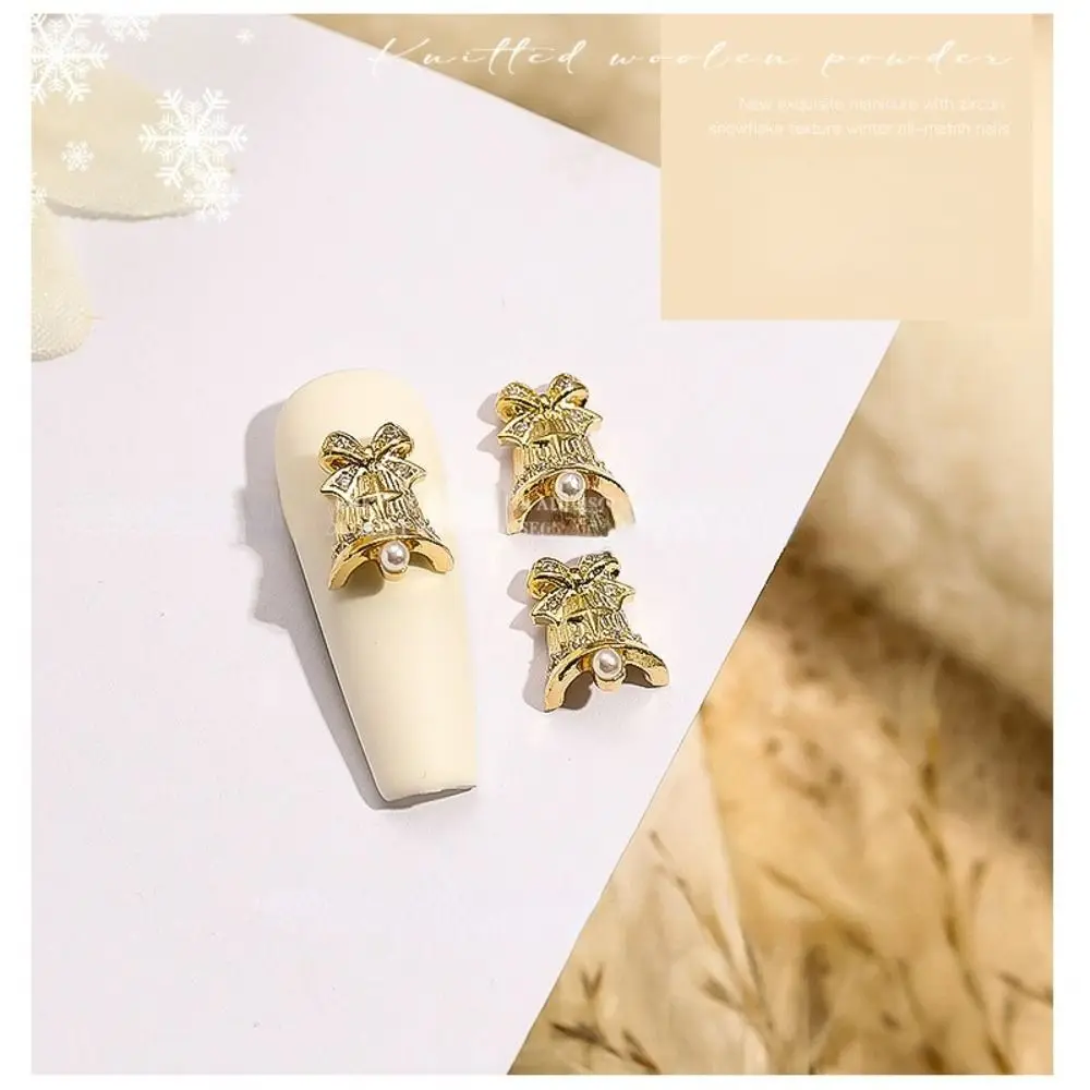Women 3D New Year DIY Material Nail Design Nail Decoration Nail Jeweley Nail Rhinestones Christmast Nail Charms Nail Pendants