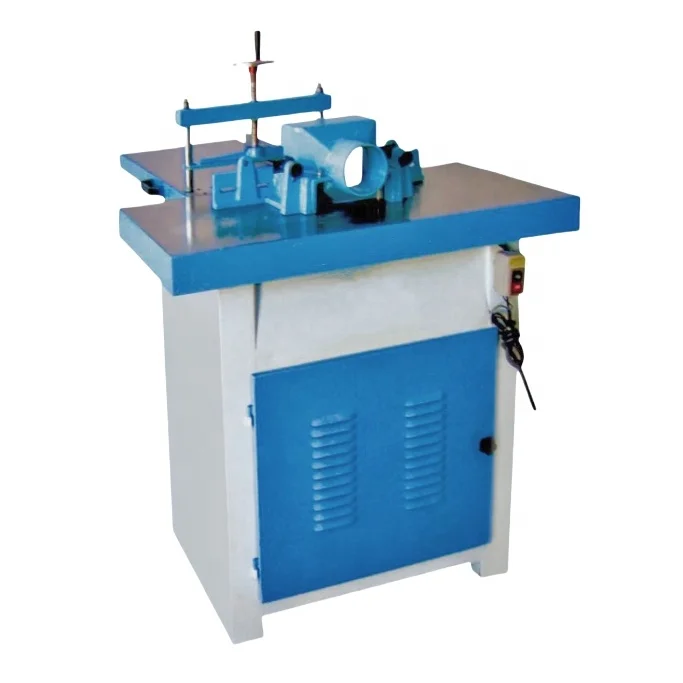 Woodworking pushing worktable vertical milling machine wood push-table single axis spindle shaper moulder router