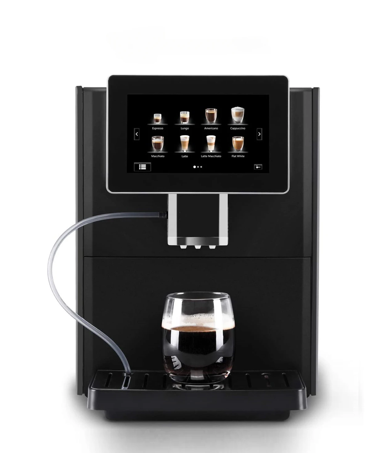 

Hot Smart Large Touch Screen Fully Automatic Espresso Coffee Maker Machine with Reddot Award