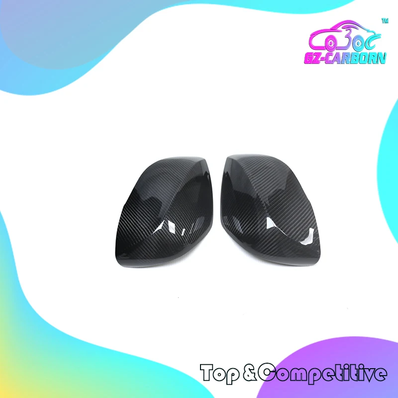 

Add On Style Real Carbon Fiber Mirror Cover For Infiniti QX50 QX55 QX60 16 17 18 19 20 21 22 Body Side Rear View Decoration Caps