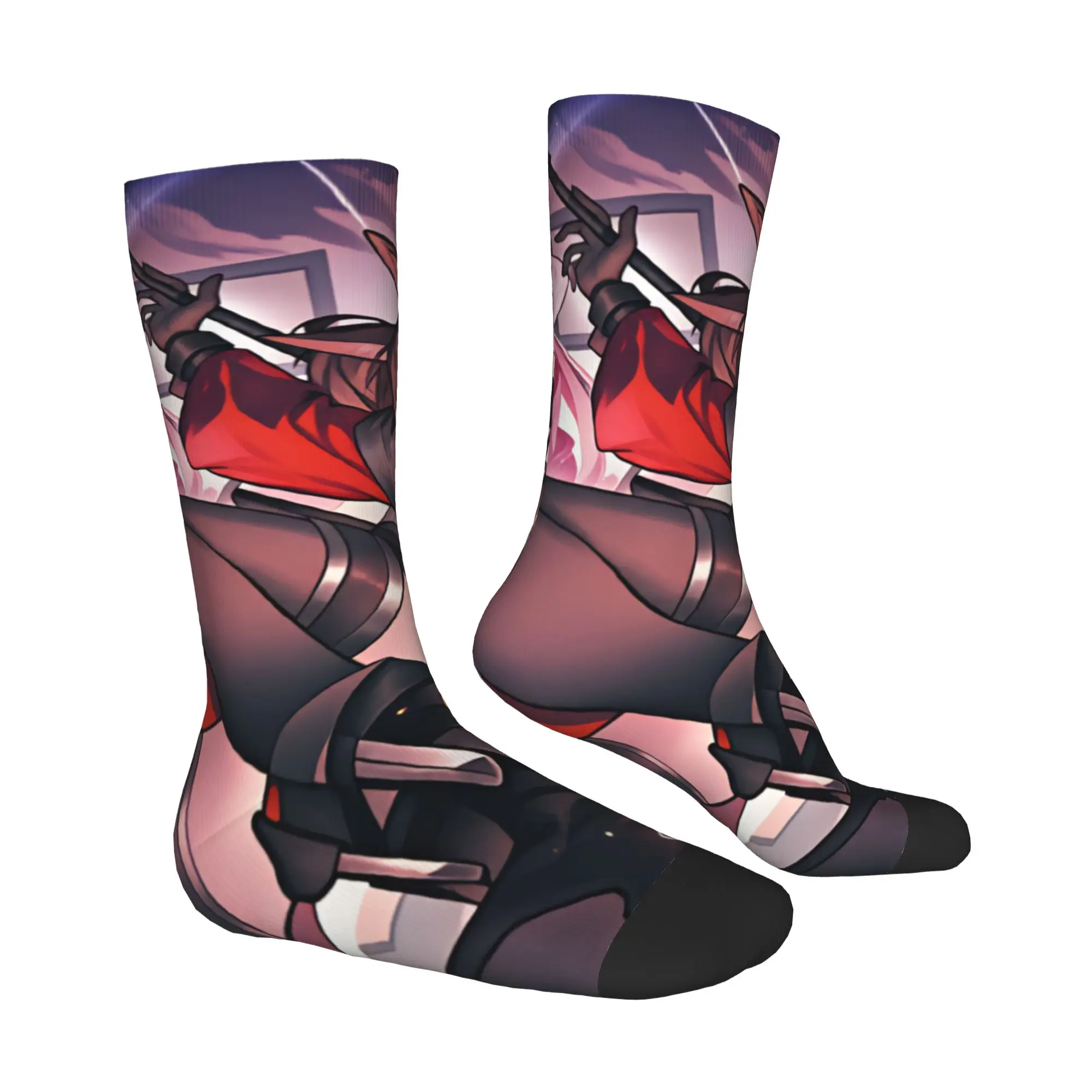 Anime A-Arknights E-Endfield Dress Socks Men's Women's Warm Fashion Novelty Game Crew Socks