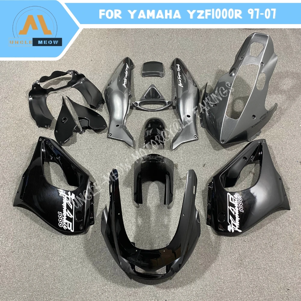 Customizable Motorcycle Fairing Kit High Quality ABS Plastics Fits YAMAHA YZF1000R ThunderAce 1997-2007 Bodywork Set