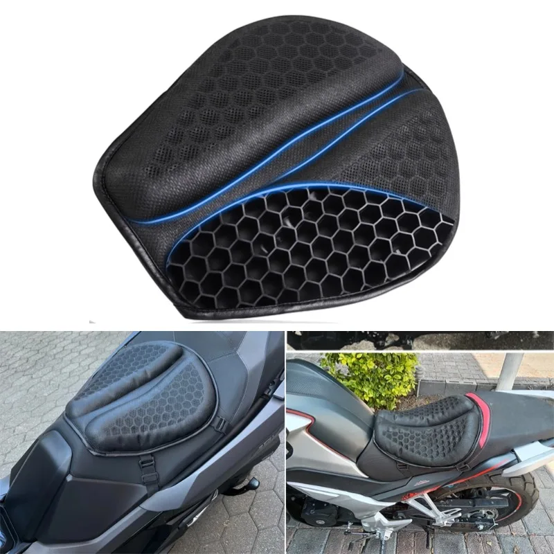 

3D воздушная подушка для снятия давления, подушка для сиденья мотоцикла, противоскользящая универсальная подушка для мотоцикла, аксессуары для мотоциклов