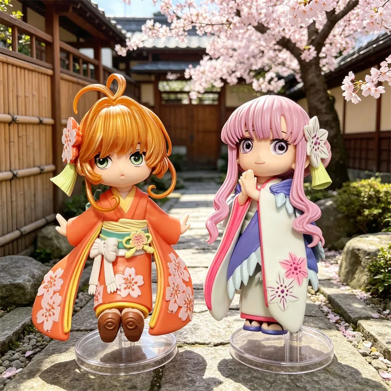 

Набор аниме-фигурок персонажей Cardcaptor Sakura: Томоё Дайдоджи, настольные украшения, декор для корпуса ПК, игрушки, подарки