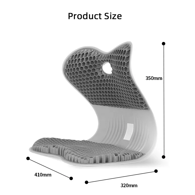 Postural Correction Chair With Ergonomic Back And Lumbar Support