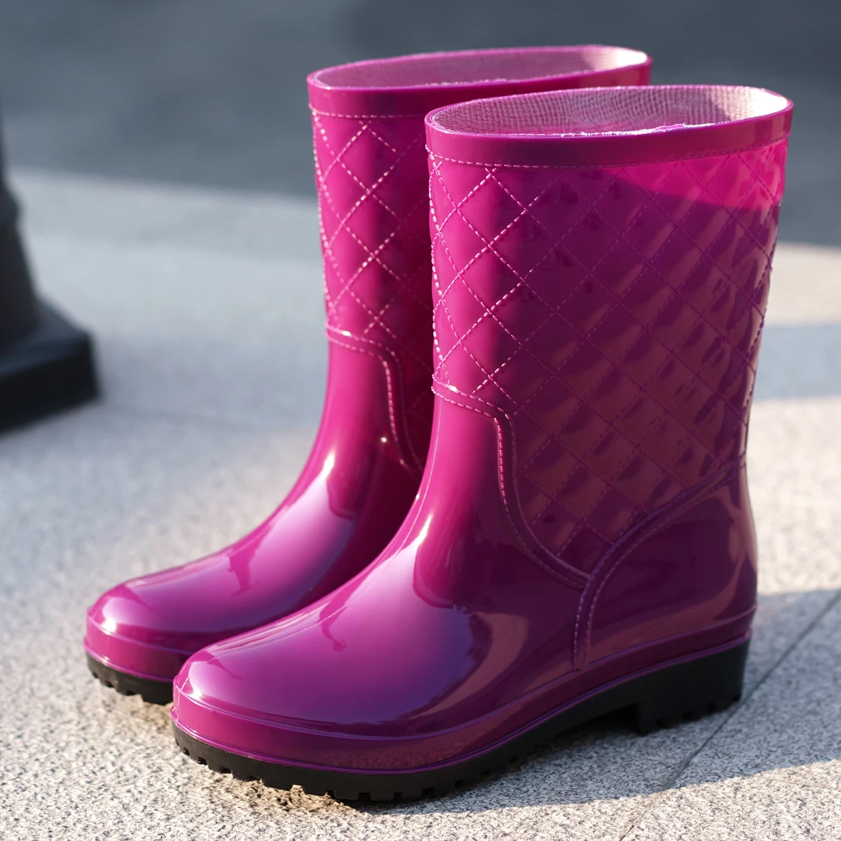 Fashionable, Lightweight, Wate - Women'S Fashion Rain Boots 评论和价格